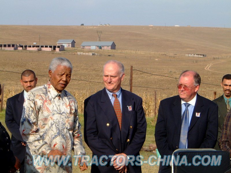 Mandela's gift (China tractor)