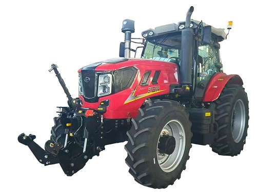 ST2404 tractor with front PTO suspension