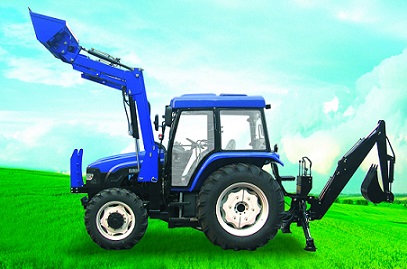 SHENGTUO  FRONT LOADER AND BACKHOE